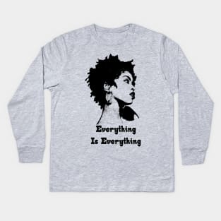 Lauryn Hill Everything Is Everything Kids Long Sleeve T-Shirt